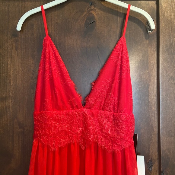 lulus dream about me prom dress | red - Picture 7 of 16